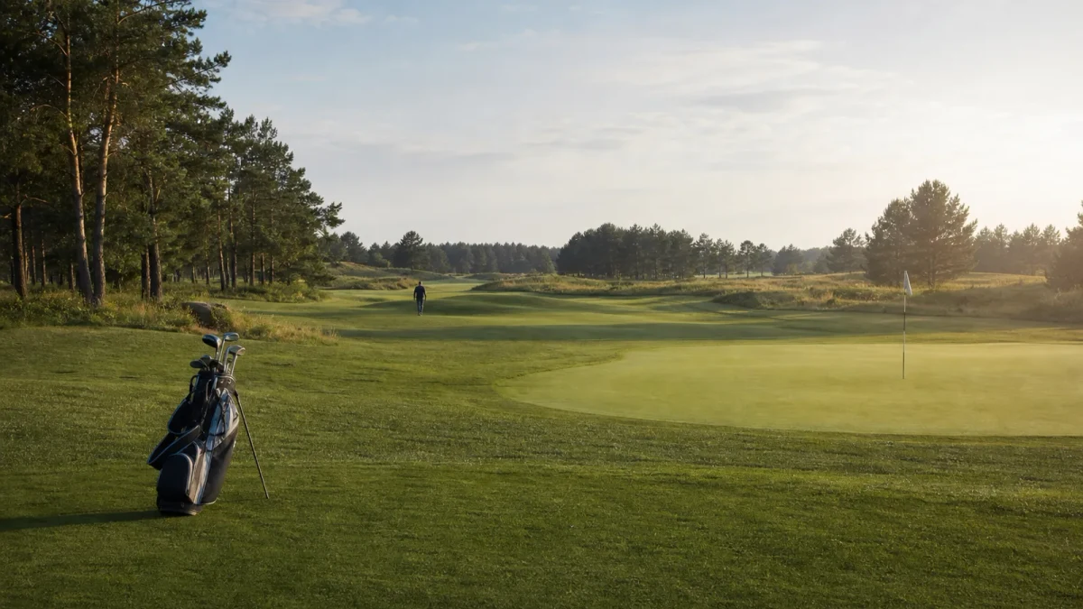 Golfmotiv för faktaprofilen om Frida Kinhult
